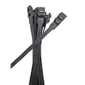 Electriduct Low Profile In-Line Cable Ties - Electriduct CT-ED-V-LP-10-100-BK